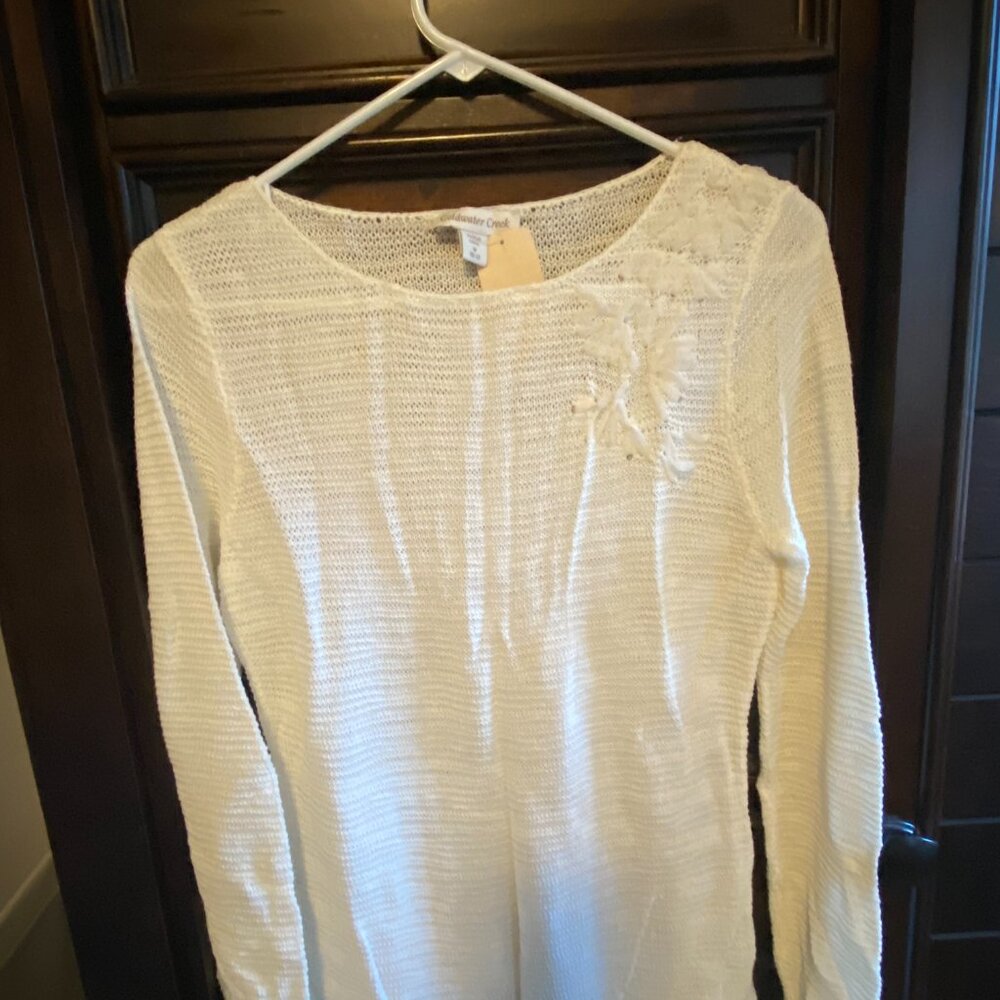Coldwater Creek light sweater